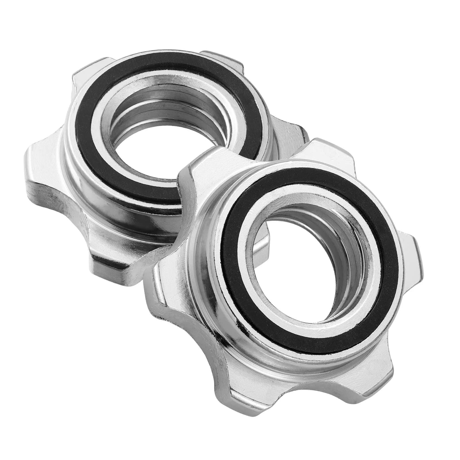 2 pz Anti-Slip Per Sollevamento Pesi Dado Manubri Dado Campanello Bar Clip Vite di Bloccaggio Dado Manubri Dado Bar Dado Manubri Bar Collare Vite