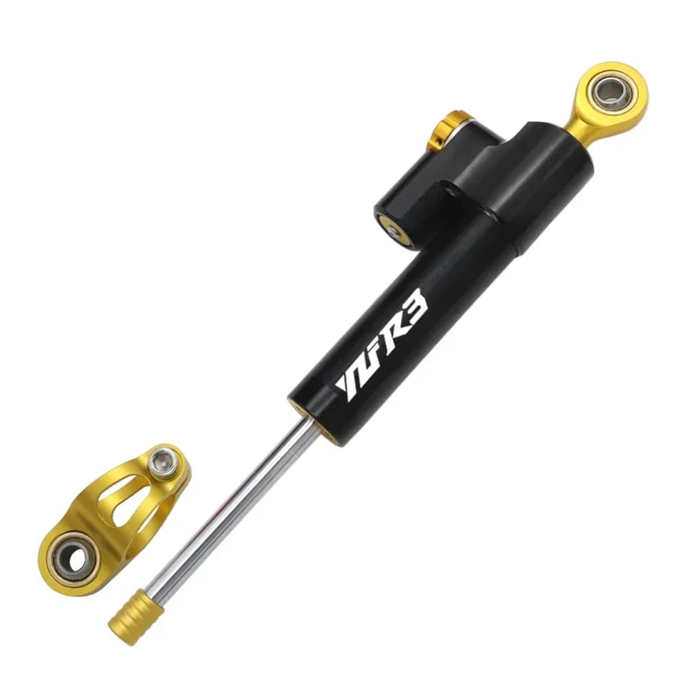 FOR YAMAHA YZF YZFR6 R3 R6 Motorcycle Adjustable Steering Stabilize Damper Safety Control Bracket Mounting Kit