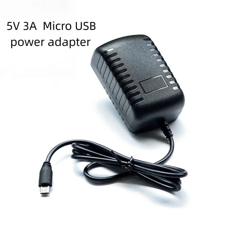 Alimentatore Raspberry Pi 3B/3B+/zero Adattatore di alimentazione Micro USB standard americano 5V 3A