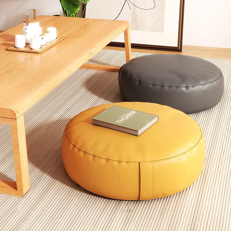 Home Textile Meditation Cushion Homestay Bay Window Tatami Unstuffed Moroccan Pouf Cover Technology Cloth Ottoman Lazy Futon