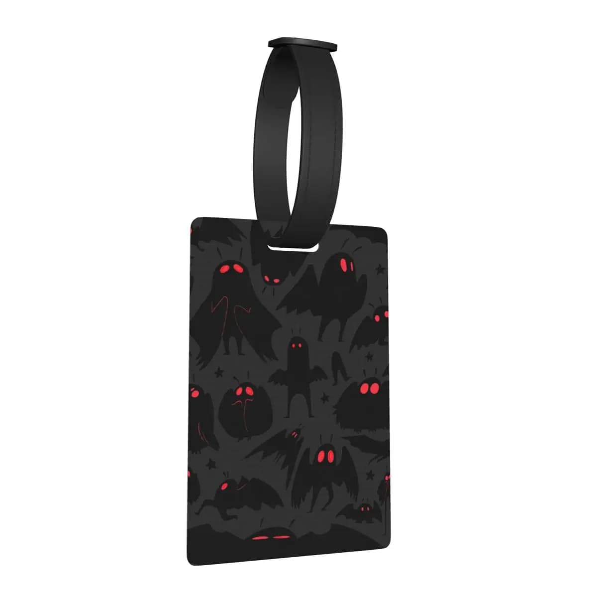 Etichette per Bagagli con Motivo Cryptid Mothman, Accessori per Valigie, Tag per Bagaglio da Viaggio, Porta Etichetta con Nome e Indirizzo