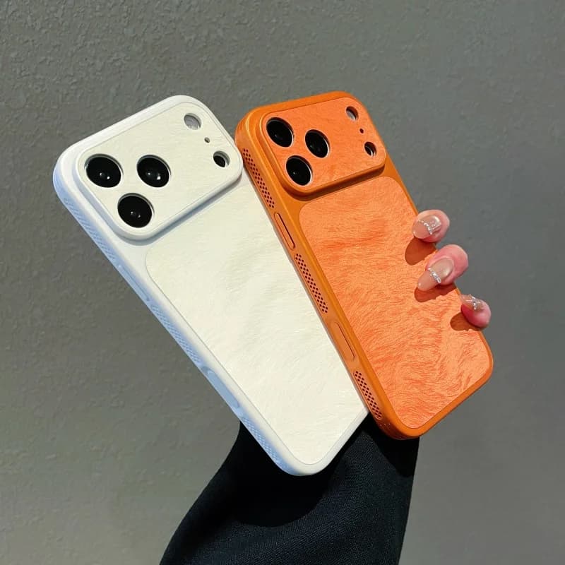 Luxury Silk Feel Thread Pattern Matte Velvet Heat Cooling Phone Case For iPhone 17 14 15 16 Pro Max Shockproof Dissipation Cover