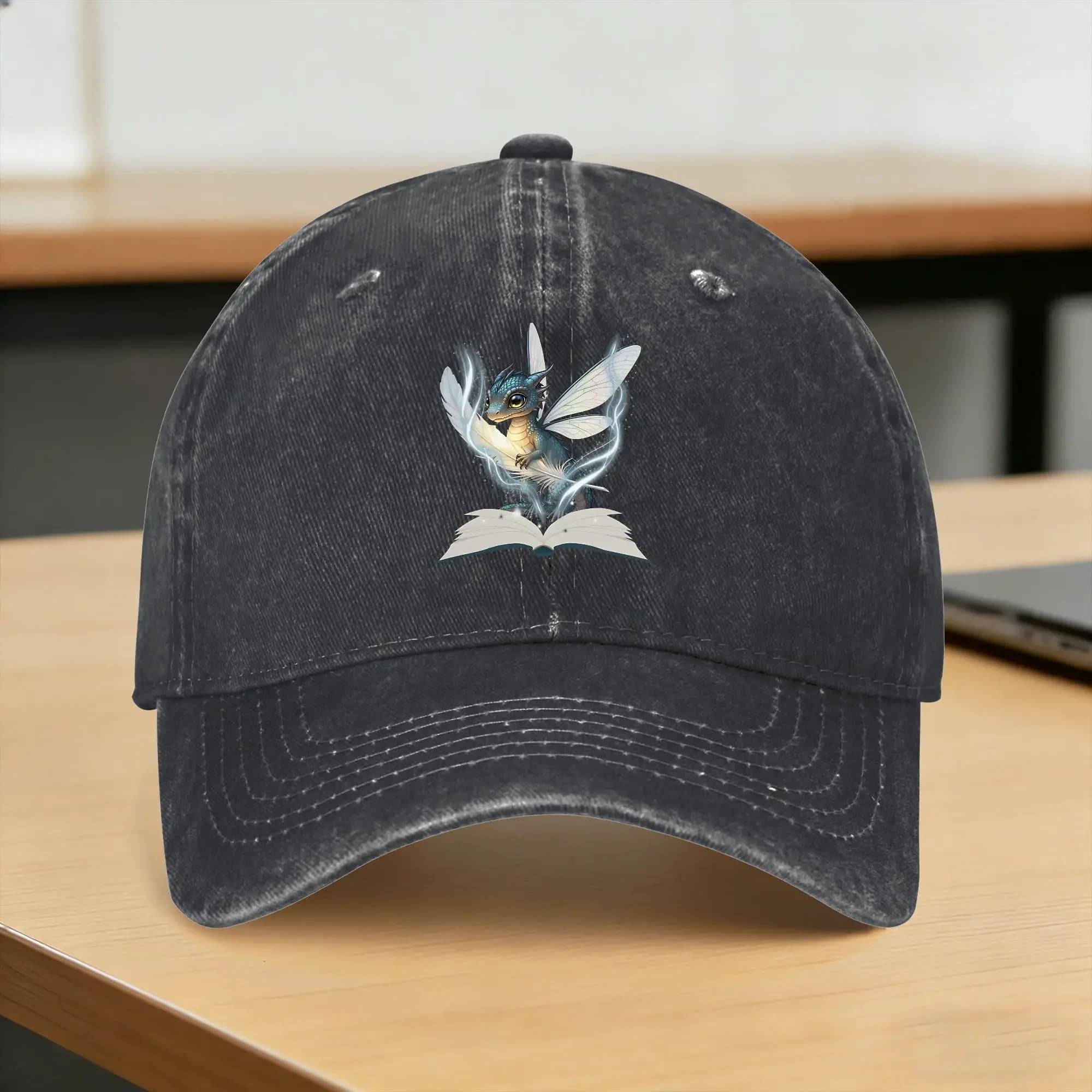 Cappellino da Baseball Casual con Motivo Drago dei Cartoni Animati, Cappello Estivo da Camionista, Protezione Solare, Sport all'Aperto, Cappelli Hip Hop Unisex per Adolescenti, Cappellini Cool Y2K