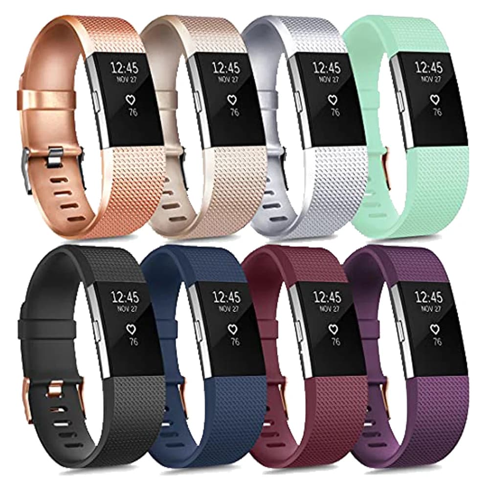 Cinturino per cinturino per orologio Fitbit Charge 2 Cinturini di ricambio in silicone Bracciale per accessori Smartwatch Fitbit Charge 2
