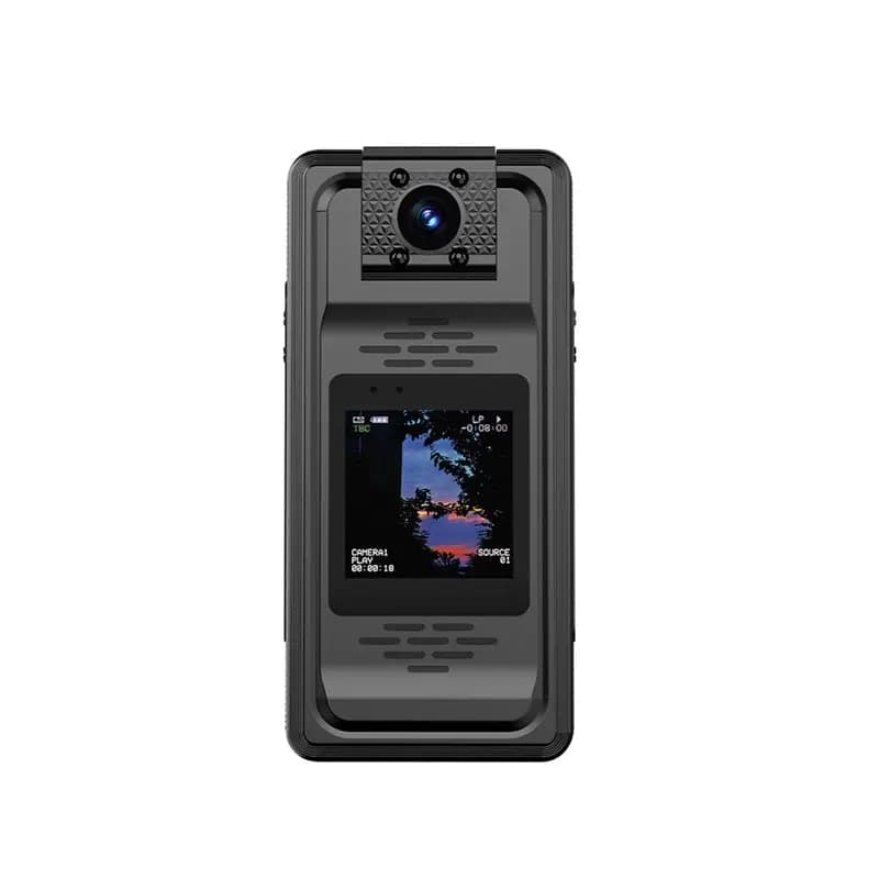 taNUOVISSIMOta Digital DV recorder Full HD 2K sports action camera for camera mounted on the body Night vision 1.3 inch bodycam 32G