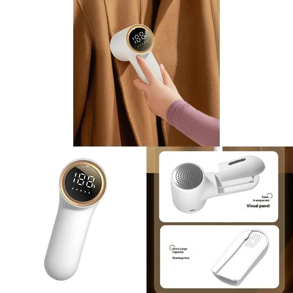 J1HF Rechargeable Fabric Shaver Fabric Remover Electric Portable Sweater Shaver