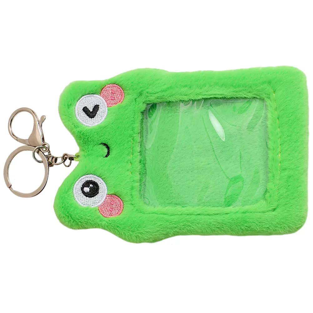 Adorabile Porta Tessere a Forma di Rana Cartoon, Custodia Morbida per Badge per Dipendenti, Studenti, Operatori Sanitari, Protezione Tessere Pulite e Asciutte