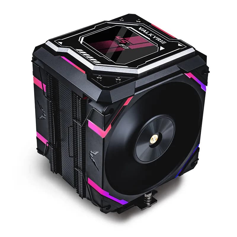 VALKYRIE R125 VK ARGB 12CM VENTOLA ARGB 2.5 POLLICI CPU Cooler Raffreddamento 7 Tubi di Calore 245W PC Computer Desktop 115x 1700 2011 AMD