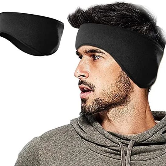 Outdoor Essential Warm Headband Wind Resistant Ear Protection Forehead Band Suitable for Cycling Hiking Running Daily Winter Us
