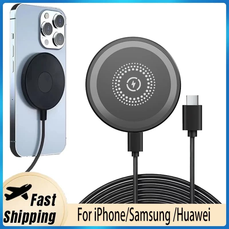 Magnetic 3 in 1 Wireless Charger For iPhone 17 16 15 14 13 12 11 Charging Sation for Samsung /Apple /Huawei watch and airpods