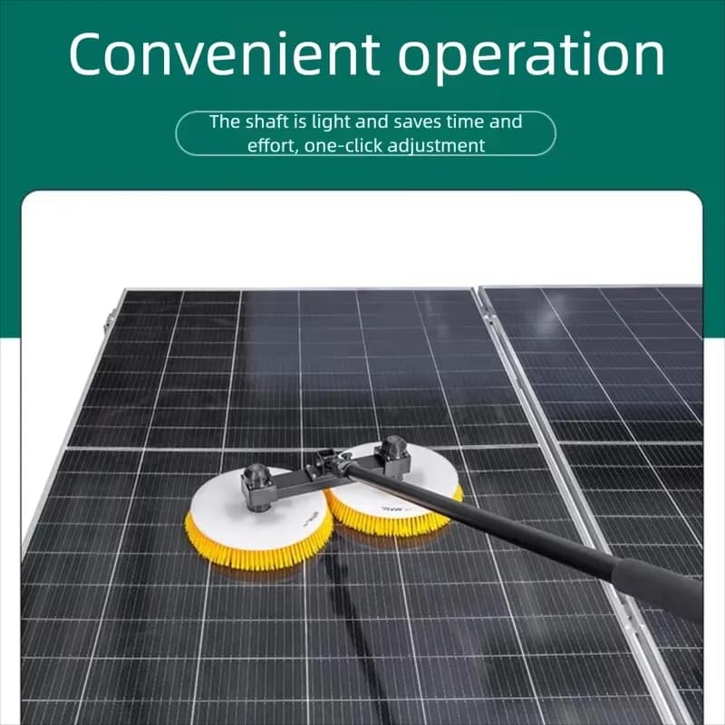 Handheld Dual Power Cleaning Brush Solar Panel Washing Machine Dry Wet Water Spray Cleaning Equipment Wholesale Supply