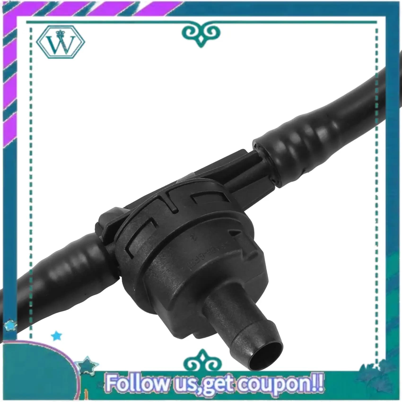 Tubo flessibile per vuoto per tubo di sfiato motore AA92 per tubo dell'acqua VW Golf 03F133751B