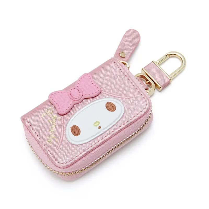 Custodia per chiave per auto Hello Kitty Sanrio Key Organizer Melody Portachiavi Custodia Cinnamoroll Portachiavi Portafoglio Portamonete da donna Portachiavi
