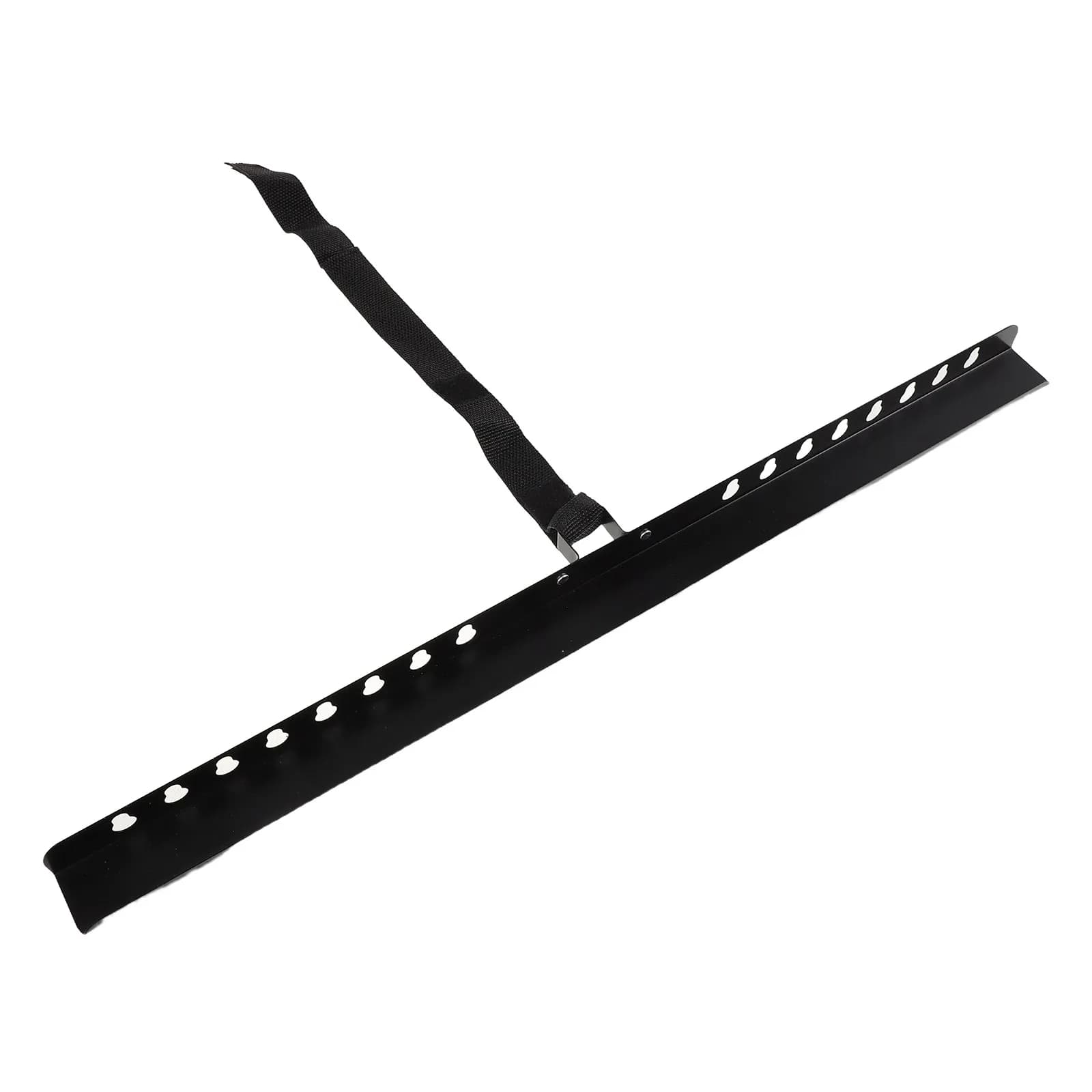 Art Easel Crossbar Sturdy Iron Support Bar for Large Canvases Precise Height Tuning Elevated Anti-Slip Groove Fits Most Tripod