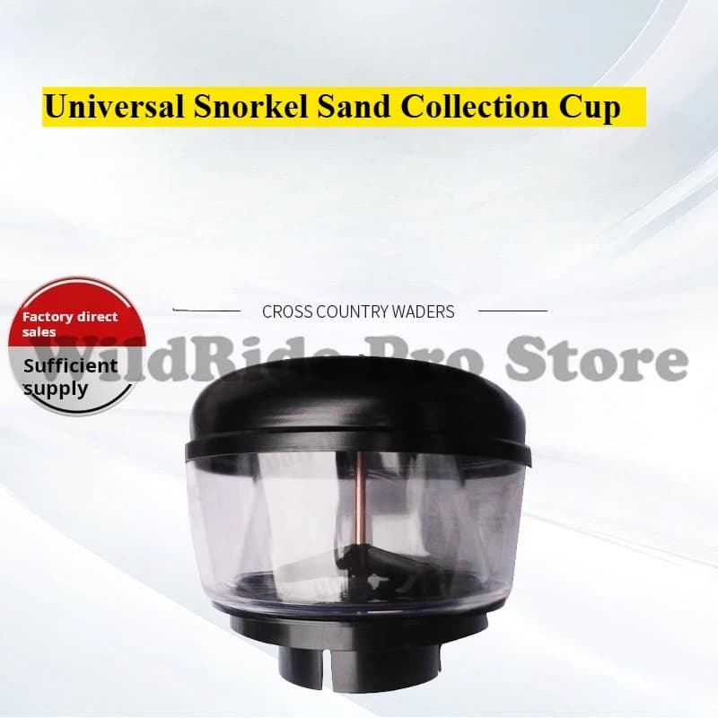 Copertura antipolvere impermeabile per tazza di raccolta della sabbia per boccaglio universale da 85 mm/77 mm per presa d'aria per trampoliere fuoristrada 4x4