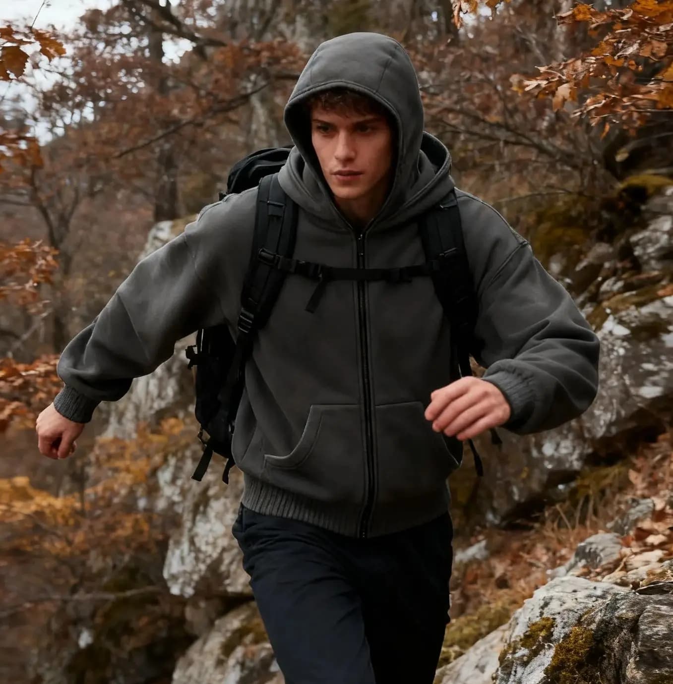 2026 Nuovi uomini e donne Passamontagna Y2K Gotico Harajuku articolo invernale doppia felpa con cappuccio maschera con cappuccio da uomo cerniera abbigliamento sportivo