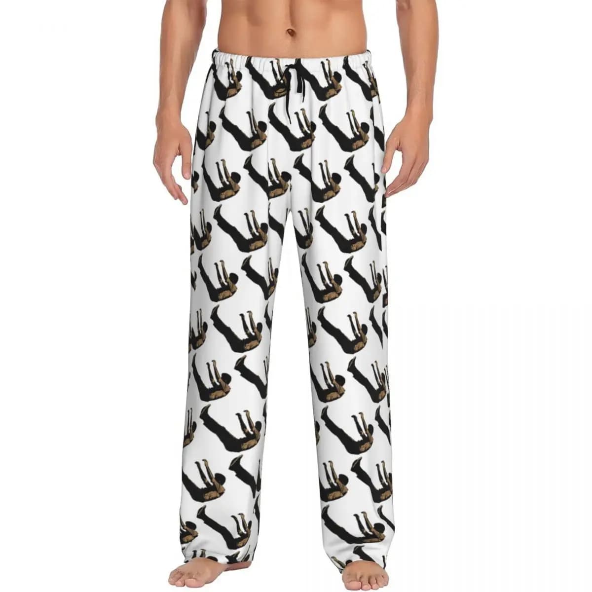 Custom Imagine Dragons Pajama Pants Men Sleepwear Sleep Lounge Bottoms with Pockets