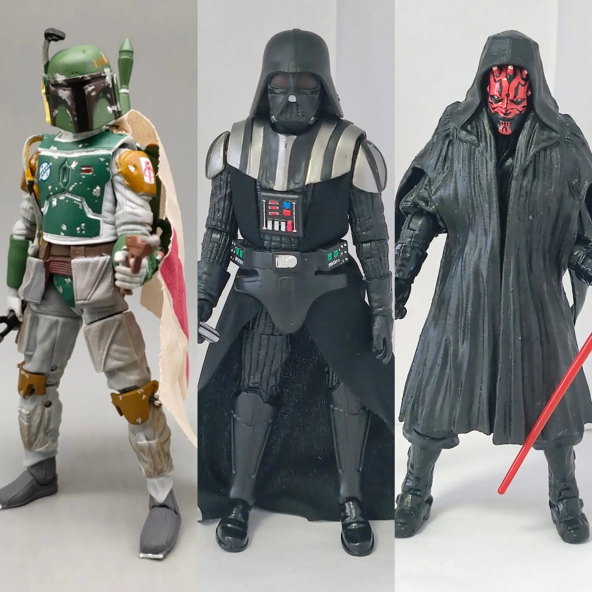 Star Wars Cacciatore di Prede Boba Fett Darth Vader Maul Action Figure da 6 Pollici (Senza Confezione)