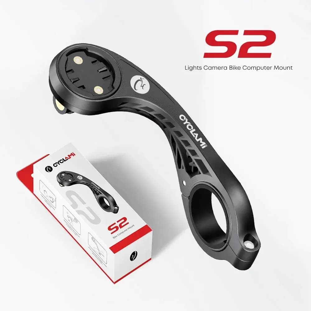 CYCLAMI S2 Bike Computer Support MTB Road Super lightweight GPS support for XOSS G G2 plus IGPSPORT BSC100S Camera Bracket GoPro Bicycle
