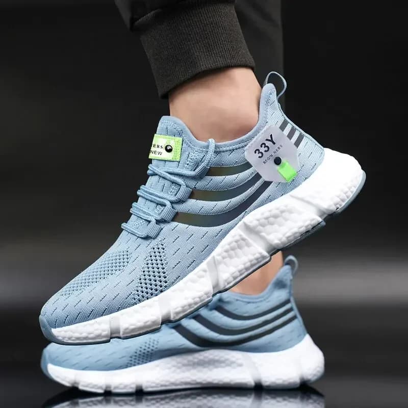 Scarpe da Uomo Moda Casual Sneakers Traspiranti Nere da Corsa Comode Scarpe Casual per Uomo 2026 Nuove