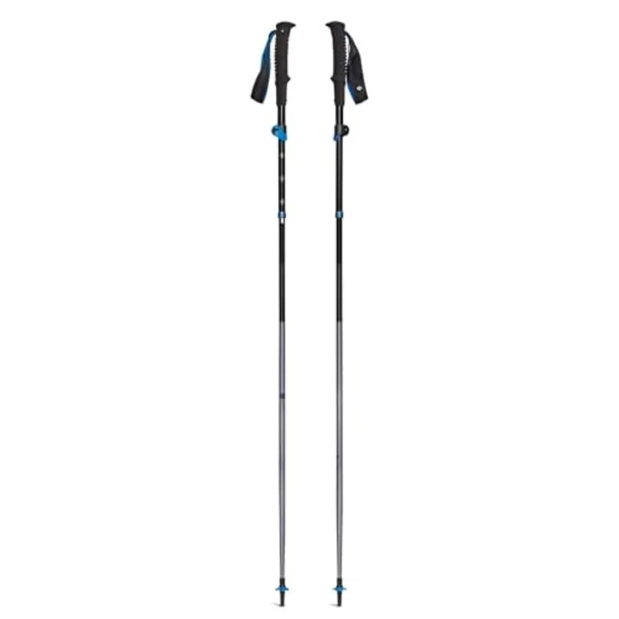Distance Z Trekking Poles Pair Ultralight Foldable Z-Pole Design Trail Running and Hiking Stability