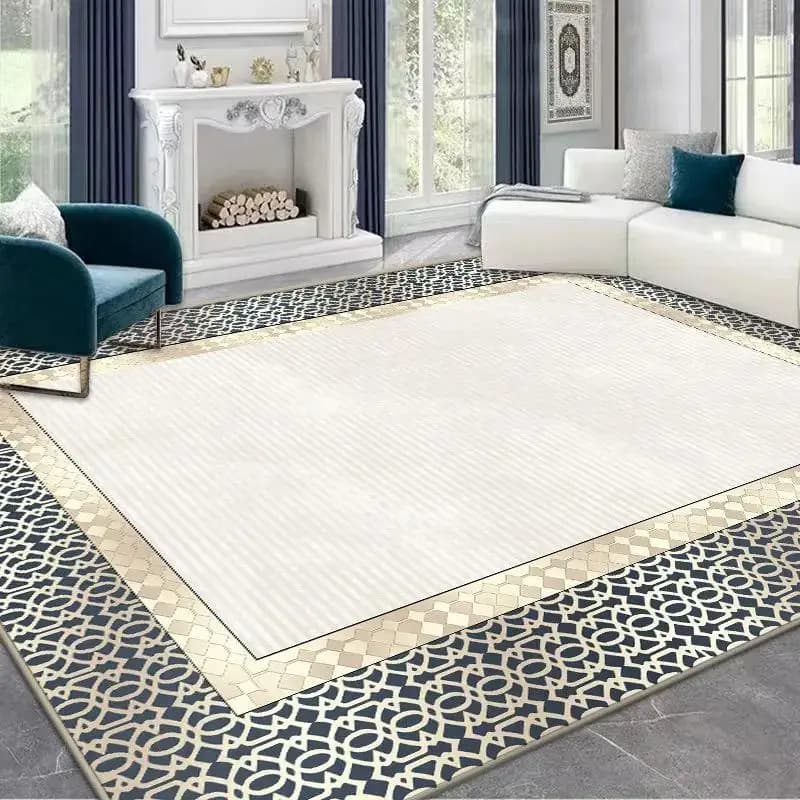 Tappeti Geometrici di Lusso Nordici per Soggiorno, Tappeti per Camera da Letto, Tappeti Grandi per Divano e Tavolo, Tappeti Decorativi per la Casa