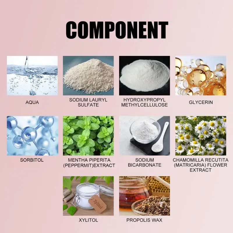 Dentifricio Probiotico SP-5, Sbiancante, Rimuove le Macchie, Alito Fresco, Schiuma Delicata, Protegge le Gengive, Cura Orale