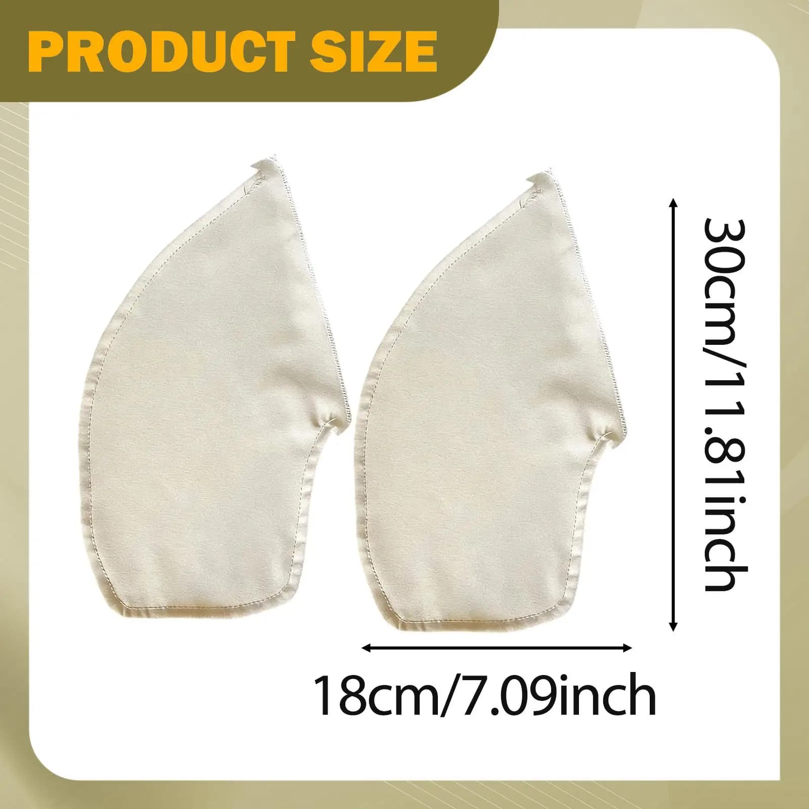 2x Tasche da cucire per vestiti, accessorio versatile di ricambio per tasche interne di cappotti, abiti, pantaloni, felpe, fai da te