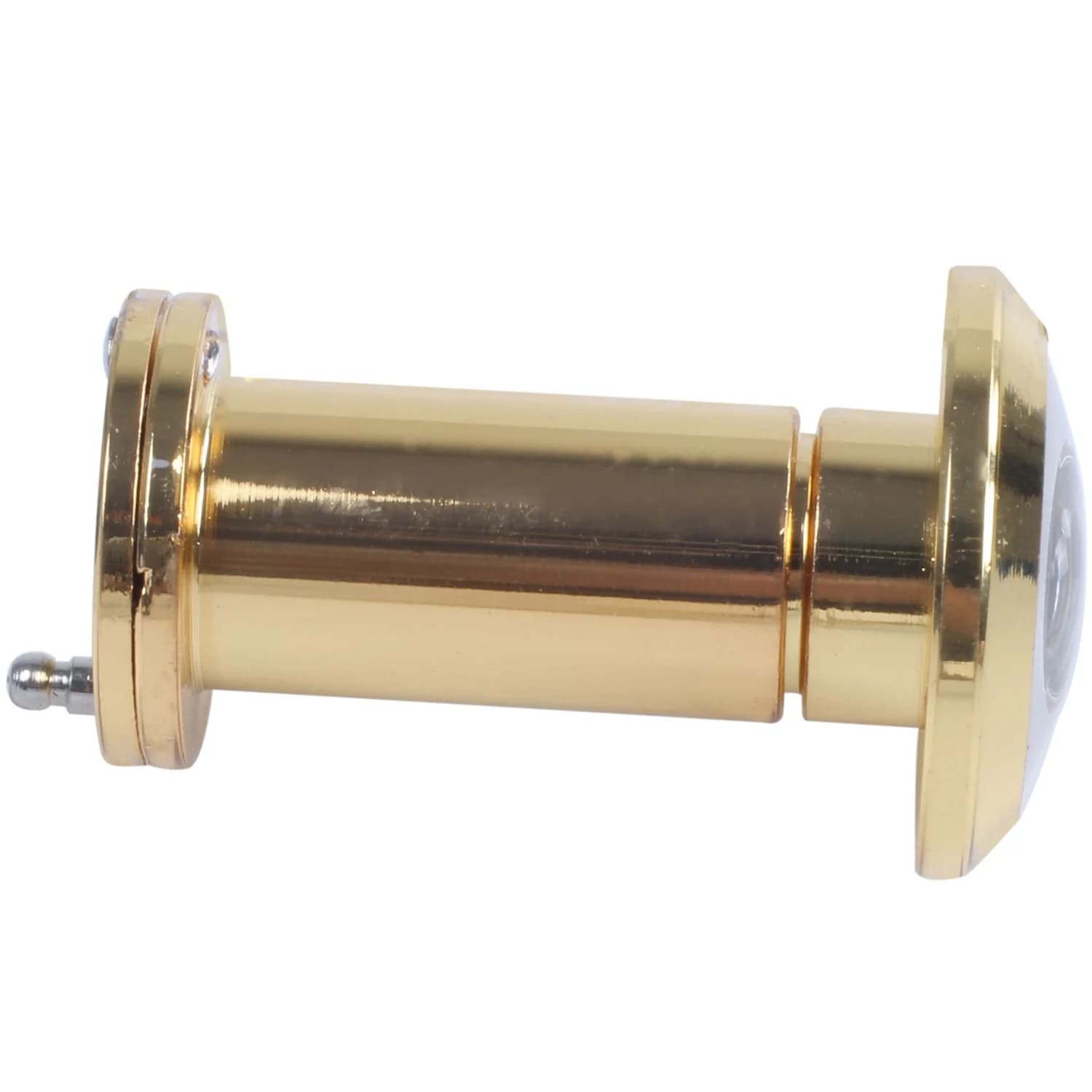 A64E Spioncino per porta di sicurezza retrattile da 200 gradi 36-58 mm Spioncino con foro spioncino + copertura, Oro