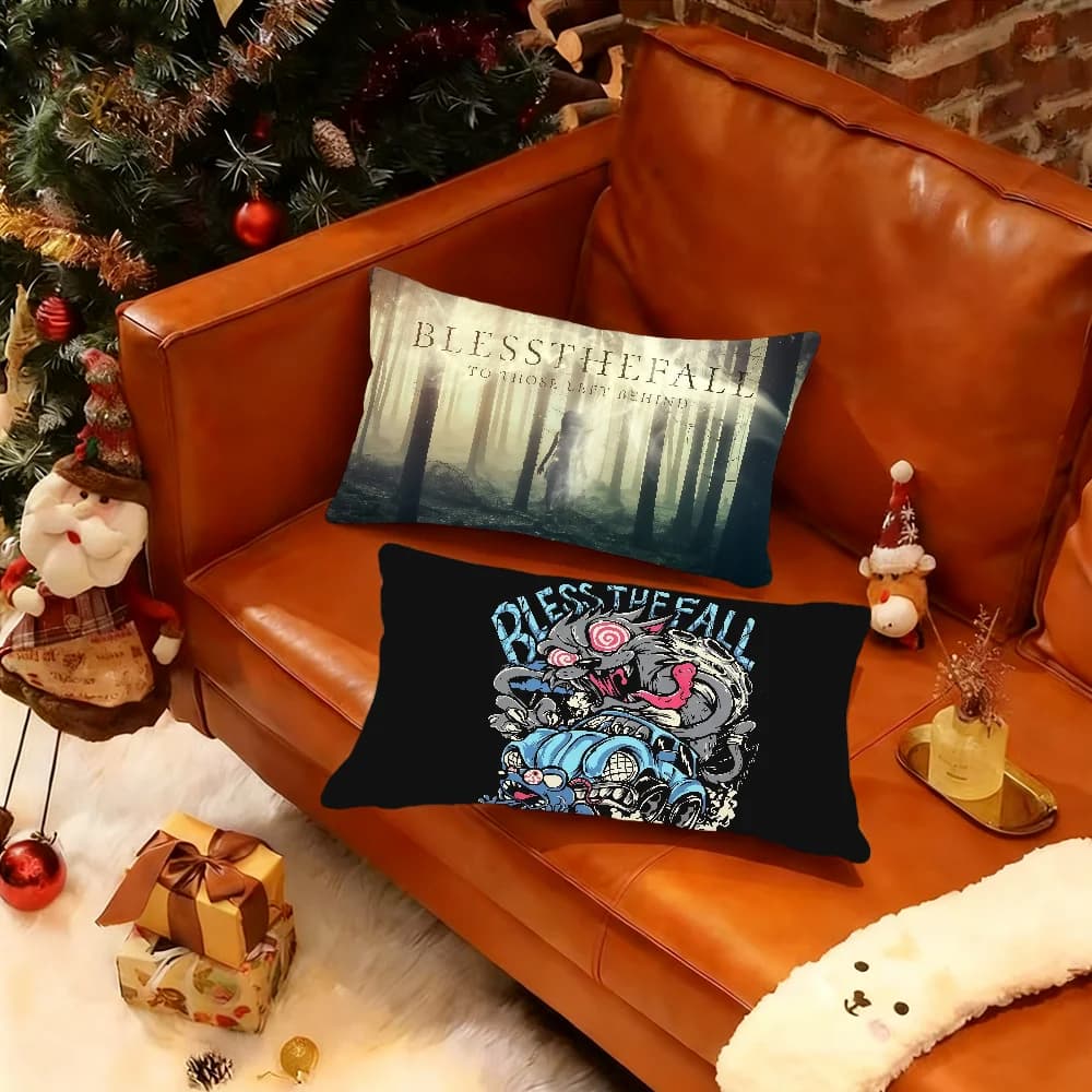 B-BiessthefallS Tour Band cushion cover Rectangle Pillow Case Printing Bedside Sofa Room Home Decoration Pillowcase