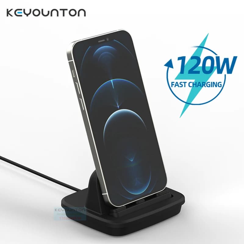 Wireless Charging Stand 120W USB C Fast-Charging Dock For iphone 15 16 Type C interface Tablet Earphone Charger Station Holder