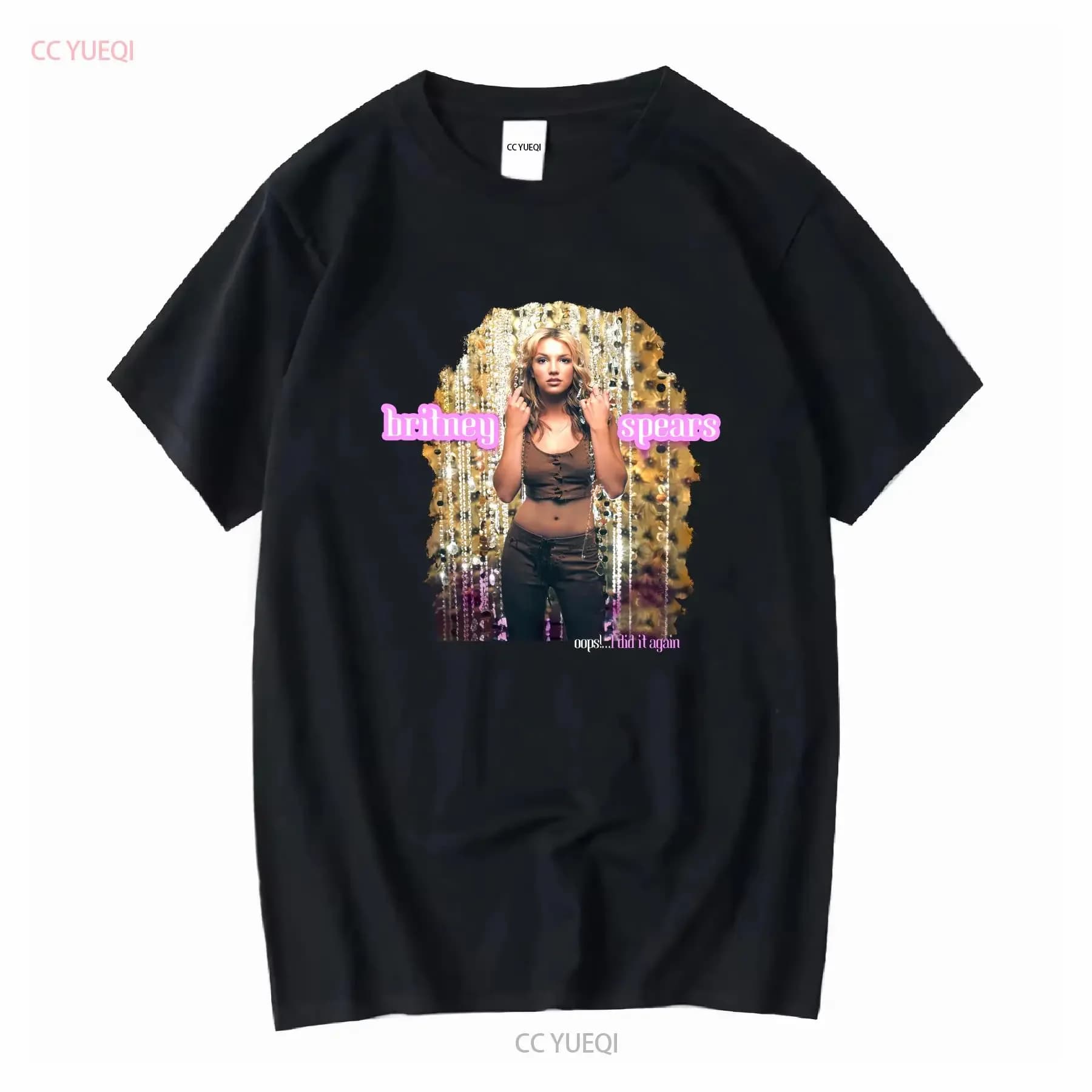 2000 BRITNEY SPEARS vintage raro originale tour di concerti tee T Shirt S Piccolo 1990 anni '90 Y2K pop rock Brittany gratuito Vtg Gift