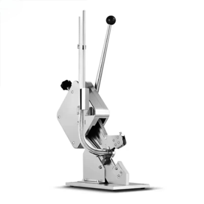 Macchina manuale per punzonatura salsicce, macchina punzonatrice a U per salsicce di prosciutto, macchina punzonatrice per sacchetti di funghi e sacchetti di plastica, superm
