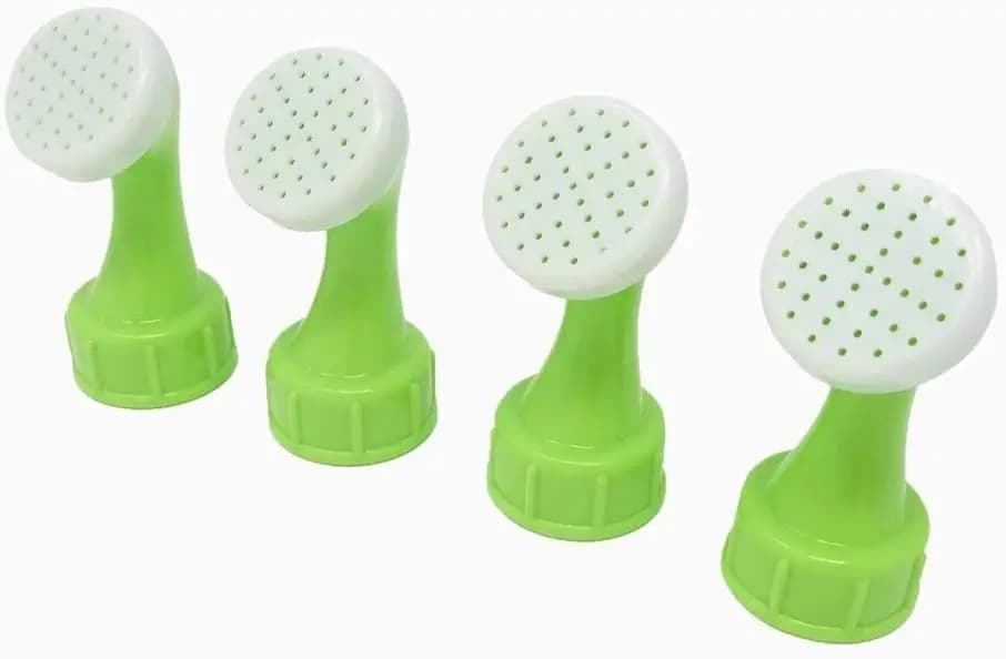Honbay Set di 4 Mini Ugelli Portatili per Irrigazione, Spruzzatori per Piante, Adattatori per Bottiglie, Attrezzi da Giardino