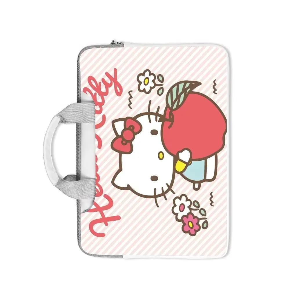 Nuova Borsa per Laptop Hello Kitty Kurome 12 13 14 15 15.6 16 Pollici, Custodia per Macbook, Borsa Porta Computer, Regalo per le Feste