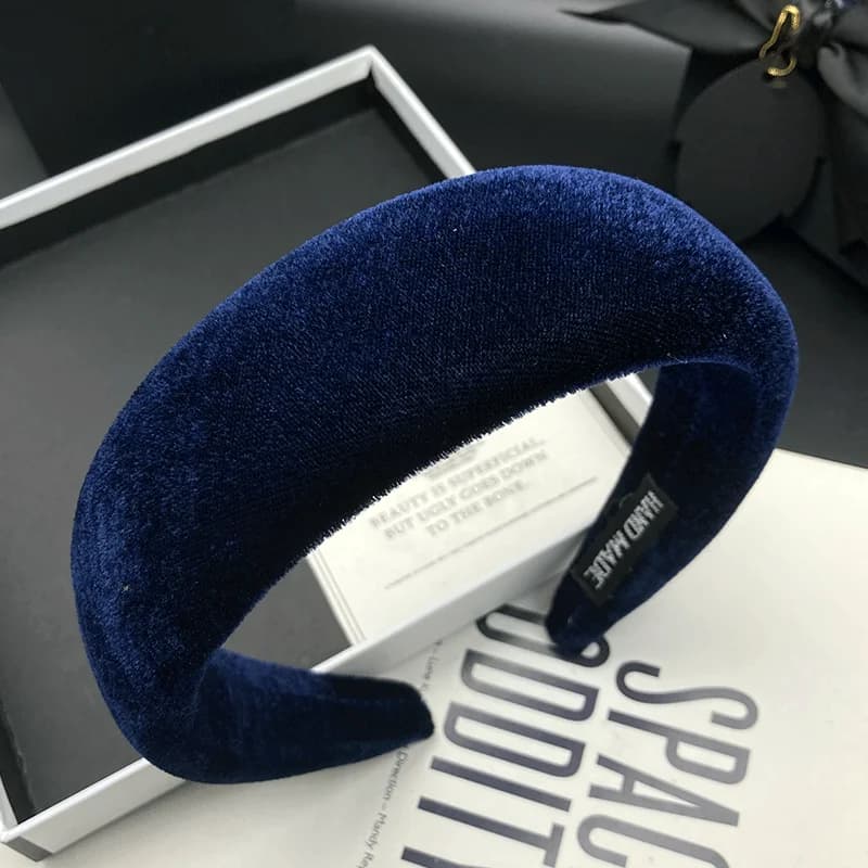 Nuovo fermaglio per capelli in pelle scamosciata da donna con capelli cranici alti e accessori per fascia per la compressione dei capelli all'aperto e il lavaggio del viso