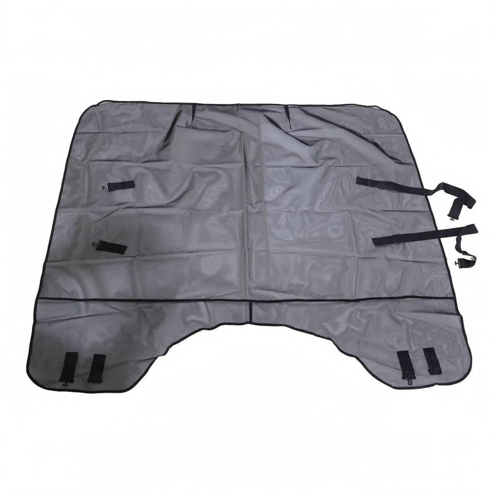 Mesh Horse Sunscreen Cover Adjustable Breathable Fly Rug Blanket for Horse Riding Summer Protection