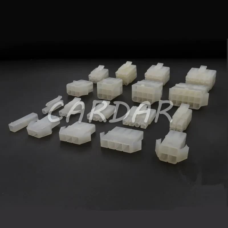 1 Set L6.2 Tamiya Large Battery Plug Set Big Tamiya Style Nickle Pin Connector AC Assembly Unwired 6.2mm Pitch Plus For RC Hobby