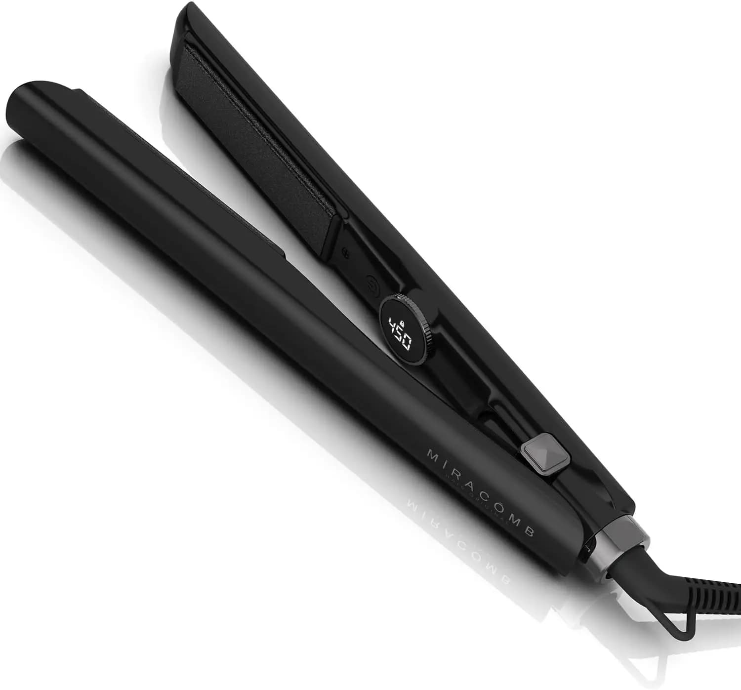 Piastra per Capelli da 1 Pollice - Tecnologia Ionica in Ceramica, Arricciacapelli e Lisciante, Controllo Digitale della Temperatura, Doppio Voltaggio per Viaggi