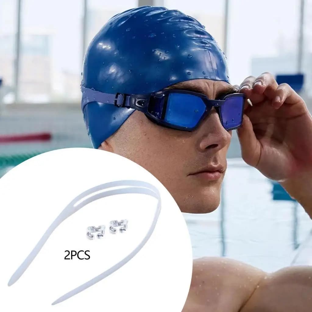 Swimwear, practical and portable, universal, with 2 silicone clips, for diving, water sports, surfing, snorkeling