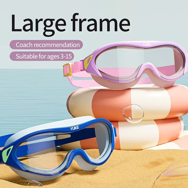 1PC Swimwear for Kids Anti Fog No Loss Swimwear for Kids Girls Pool Beach Swimwear Waterproof Large Box