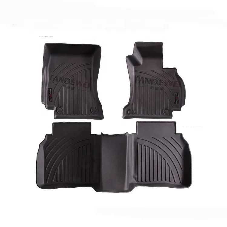 Tappeto per RHD Mercedes-Benz E220D 2017+ TPV Tappetino per auto in gomma antiscivolo impermeabile