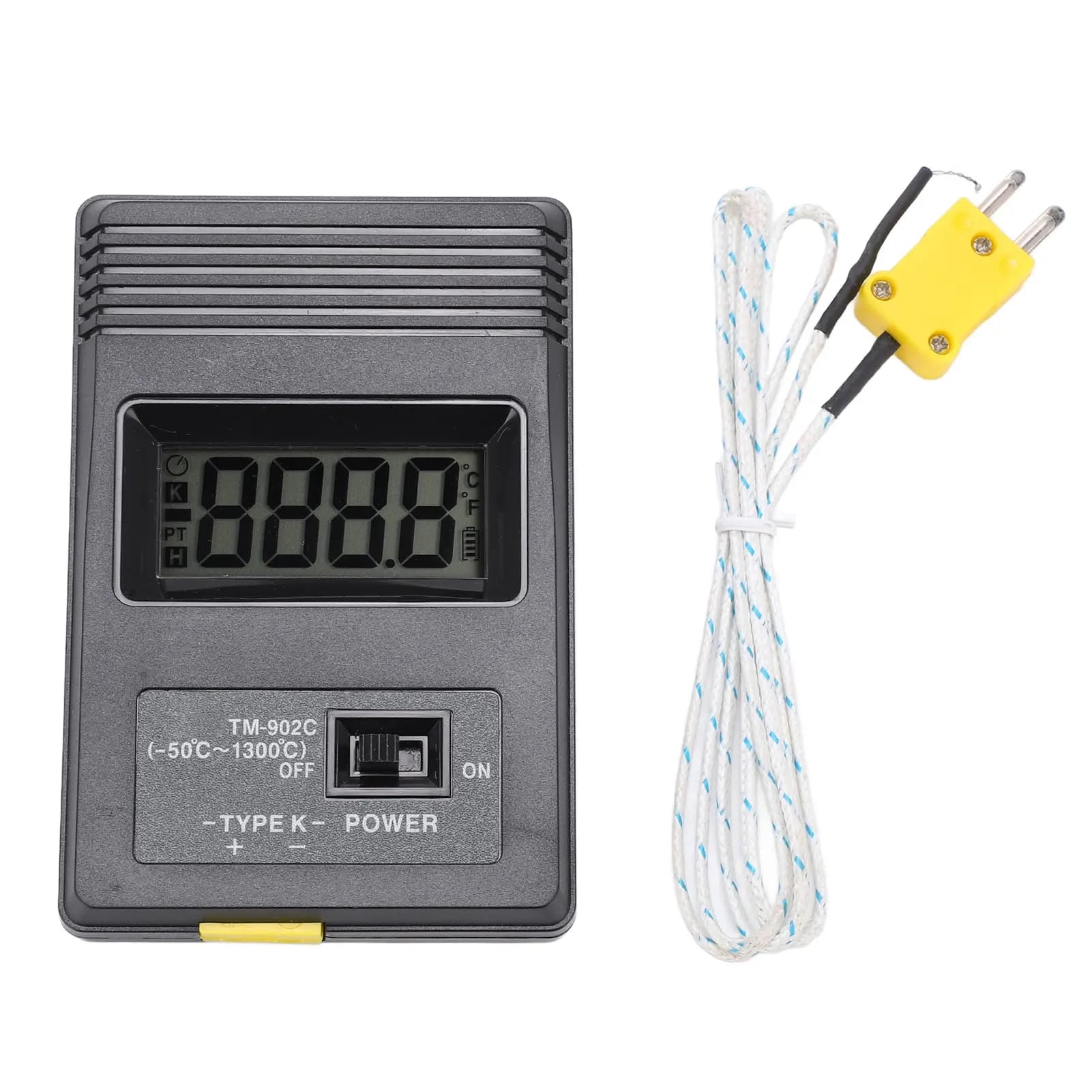Tm‑902c Termometro digitale ad alta precisione con display LCD, misuratore di temperatura portatile ‑50 ℃ fino a 1300 ℃