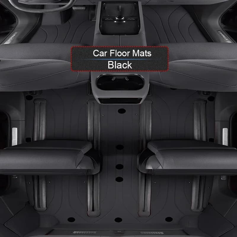 For LYNK & CO 900 2025-Present Custom Leather Nappa Anti-Slip Auto Piede Protect Zerbino Luxury Auto Waterproof Floor Pad Accessory