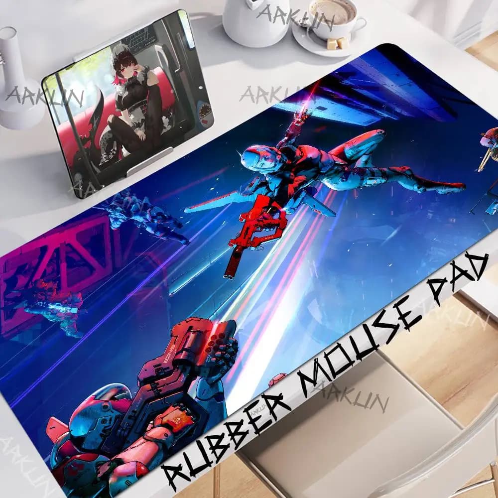 Cool Prima Persona Sparatutto Videogioco Moda Metallo Eden Mouse Pad Grande Gaming Mouse Pad XL 900X400 Gamer Computer Tavolo Zerbino