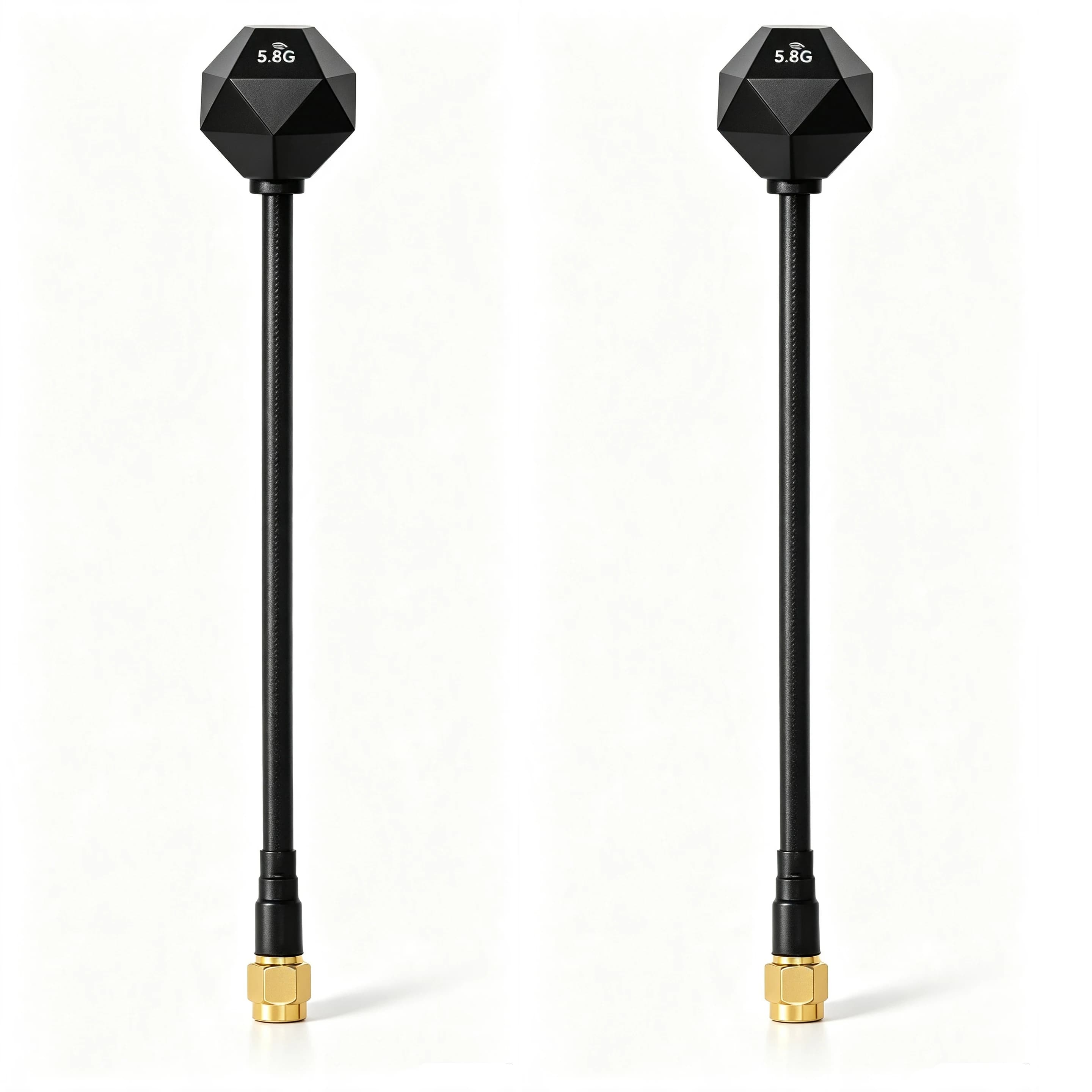 5.8GHz 3.5dBi Antenna LHCP RP SMA / RHCP SMA 100MM/150MM for FPV Racing Drone Part