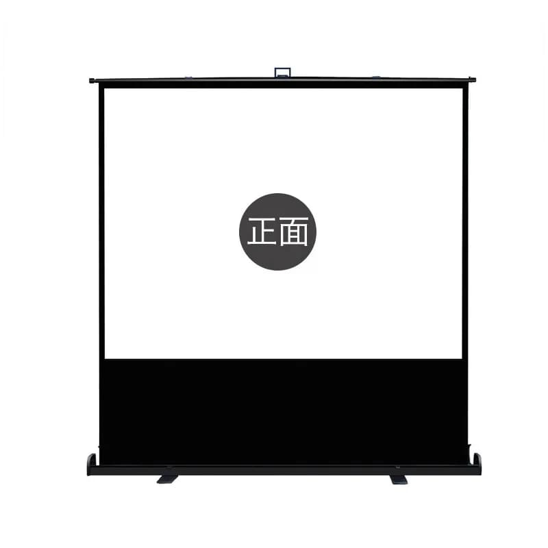 Mini projector screen, portable, hand-pull, foldable, for traveling, table screen
