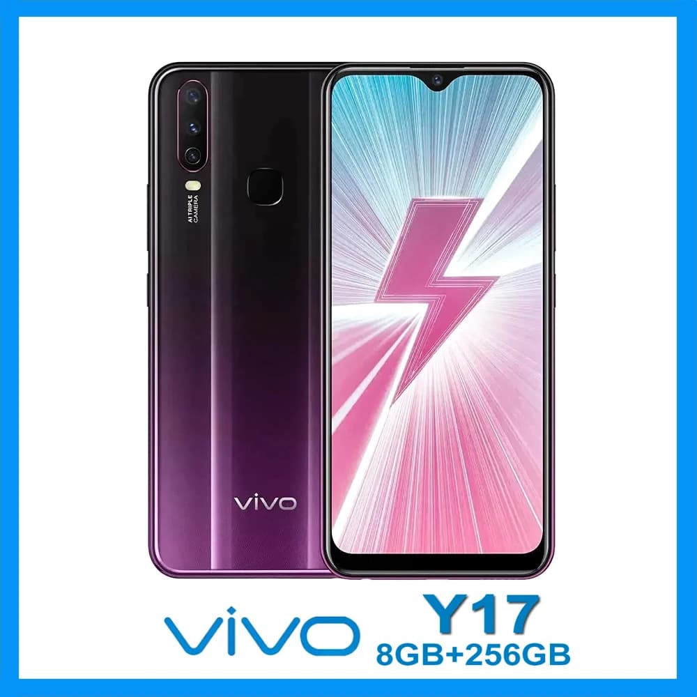 VIVO Y17 Fashion Smart Mobile Phone 8GB RAM 256GB Storage High-End Memory And Storage Capacity for Unmatched Device Performance