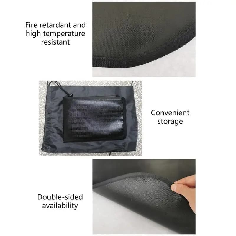 G6KF Thermal Insulating Mat Braciere Covered Fiberglass Material for Outdoors