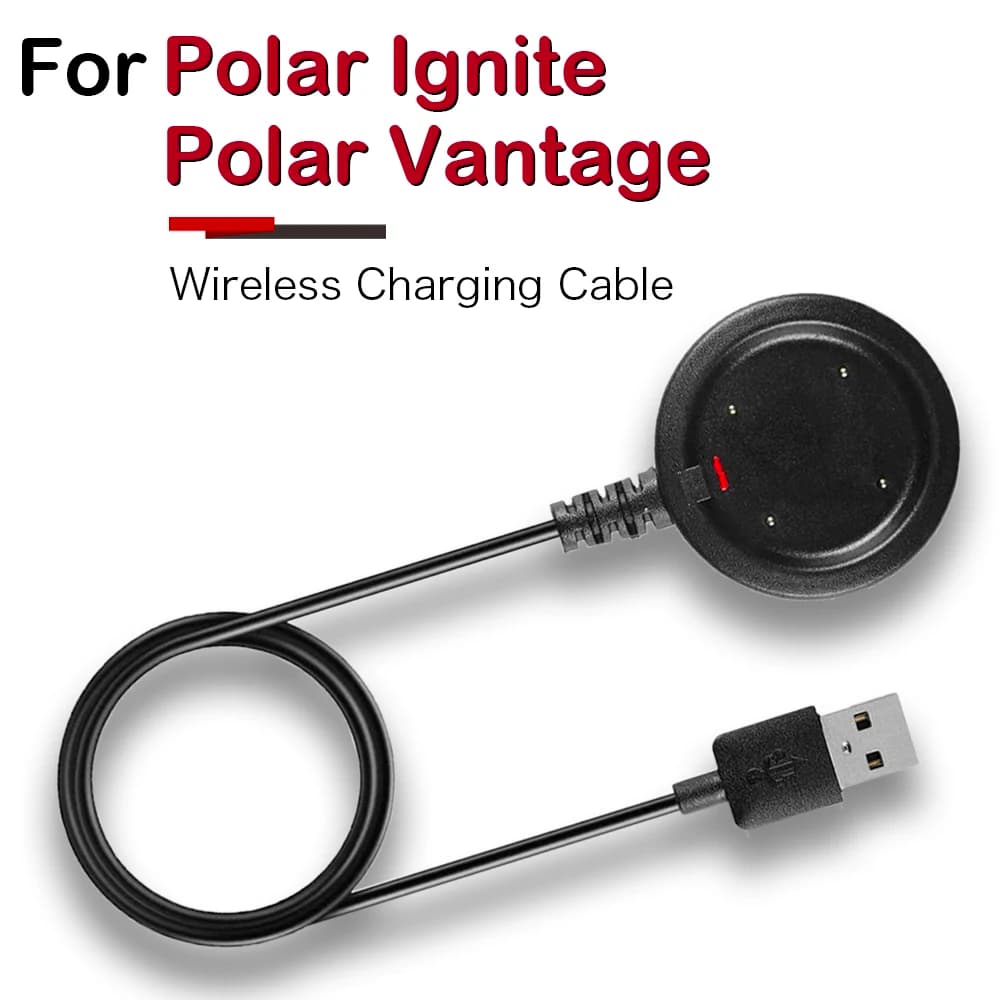 Dock USB Charger for Polar Vantage M / V / V2 / Ignite / GRIT X Pro Smart Watch Magnetic Wireless Charging Cable